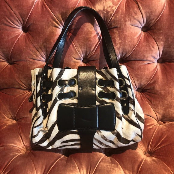 Jimmy Choo Bags Jimmy Choo Ramona Zebra Print Tote Poshmark